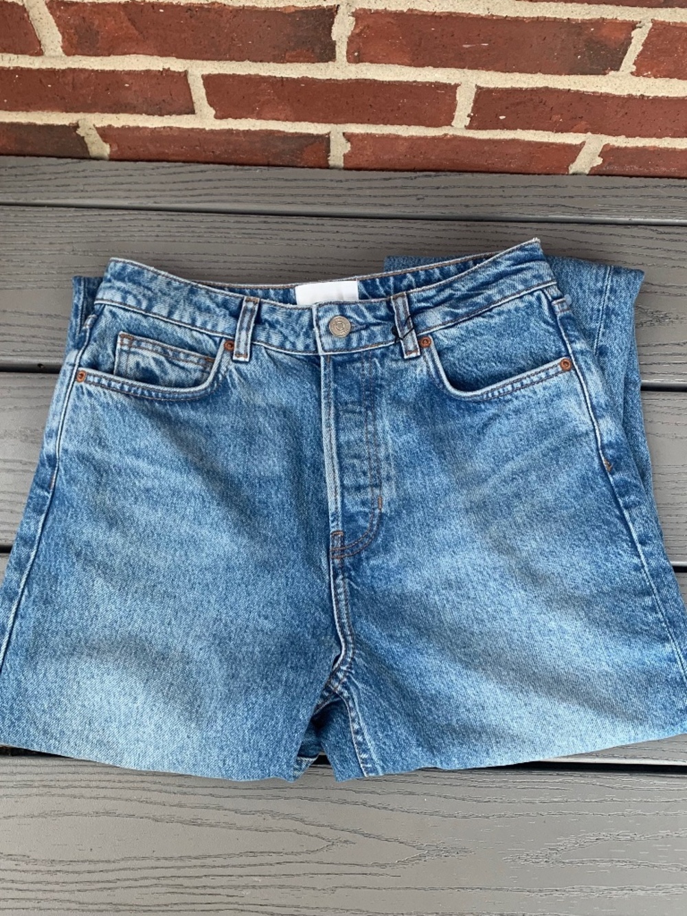 Reformation Cynthia High Rise Straight Jeans - Picture 5 of 14